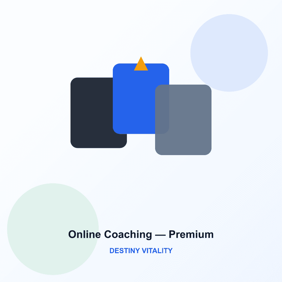 Online Coaching — Premium | Destiny Vitality